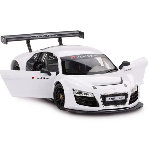Masinuta diecast Rastar - Audi R8, 1:24, Alb