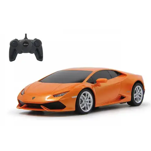 Masinuta Rastar RC - Lamborghini Huracán Lp610-4, 1:24, Portocaliu