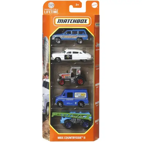 Set 5 masinute Matchbox - MBX, Countryside Ii, scara 1:64
