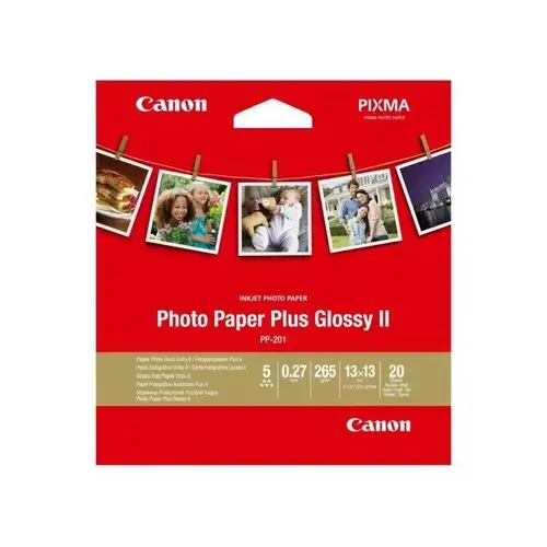 Hartie foto canon pp-201, 13x13 cm, 20 coli