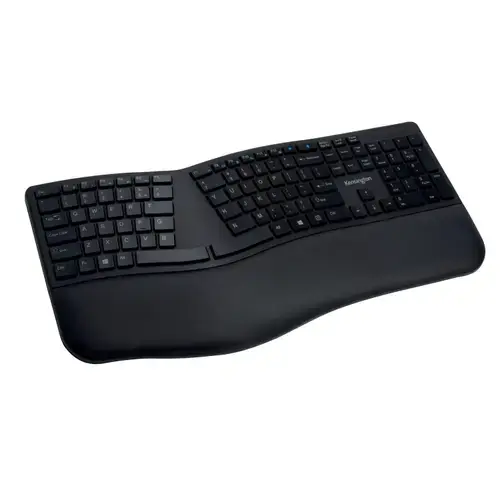 Tastatura Kensington Profit Ergo K75401UK, wireless 2.4GHz, 104 taste, Negru