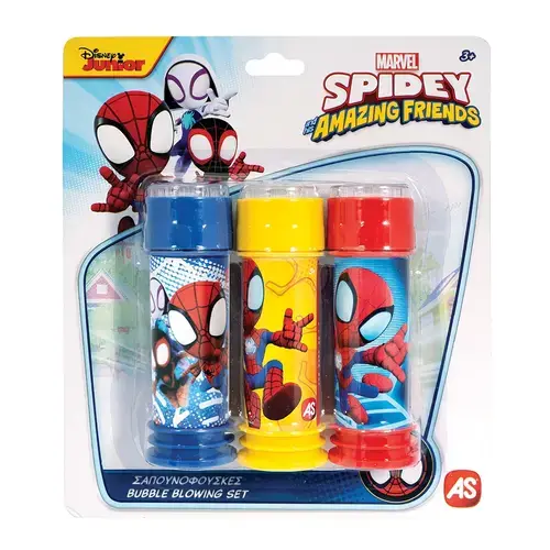 Set pentru baloane de sapun AS - Spidey and his amazing friends