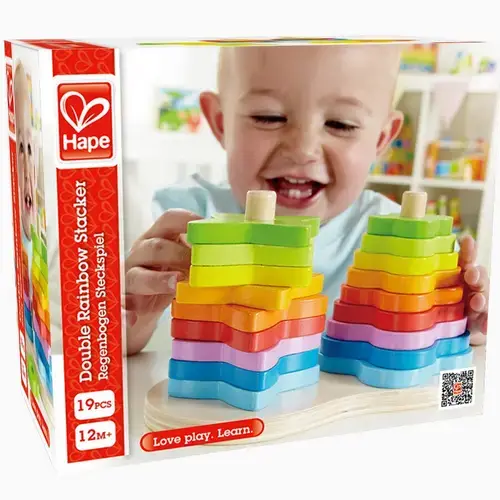 Jucarie Hape - Dublu turn curcubeu