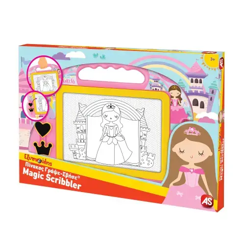 Tablita magnetica AS - Princess, Magic Scribbler