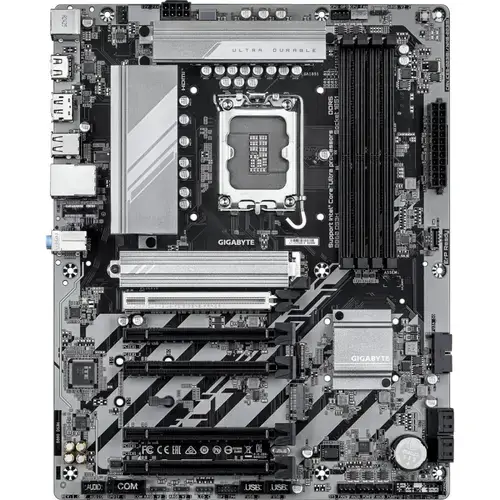 Placa de baza GIGABYTE B860 DS3H, Intel B860, LGA 1851, DDR5, ATX