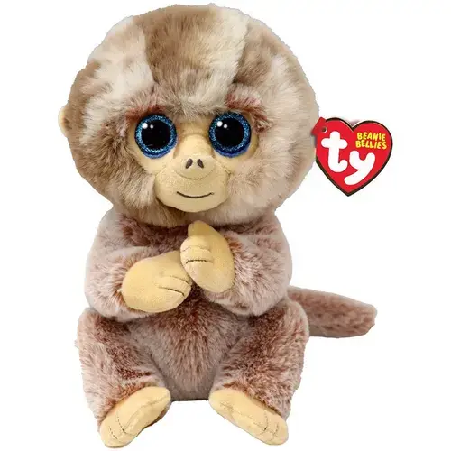 Jucarie de plus Ty - Beanie Bellies, Maimutica Stubby, 24 cm