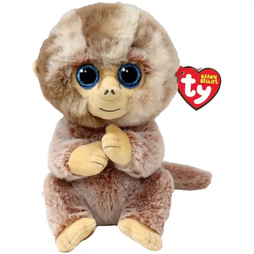 Jucarie de plus Ty - Beanie Bellies, Maimutica Stubby, 24 cm