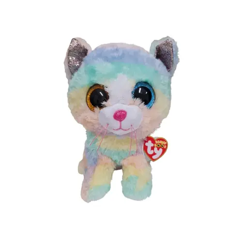 Jucarie de plus TY - Beanie Boos, Pisica Unicorn, 24 cm