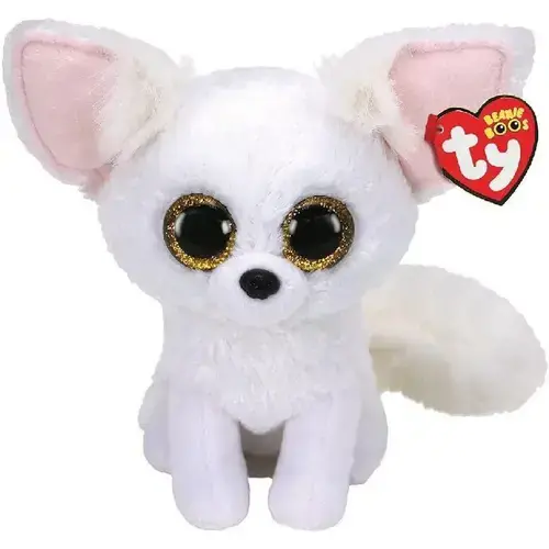 Jucarie de plus TY - Beanie Boos, Vulpe Polara, 24 cm