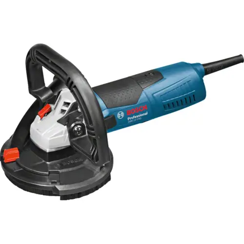 Masina de slefuit beton Bosch Professional GBR 15 CAG, 1500 W, 125 mm, turatie constanta + valiza profesionala