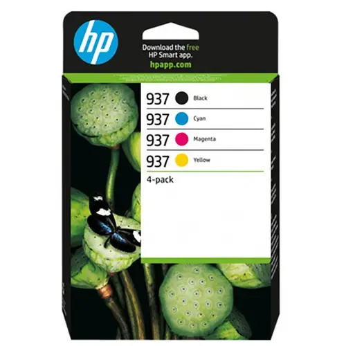 Set cartuse cerneala HP 937 CMYK, 6C400NE