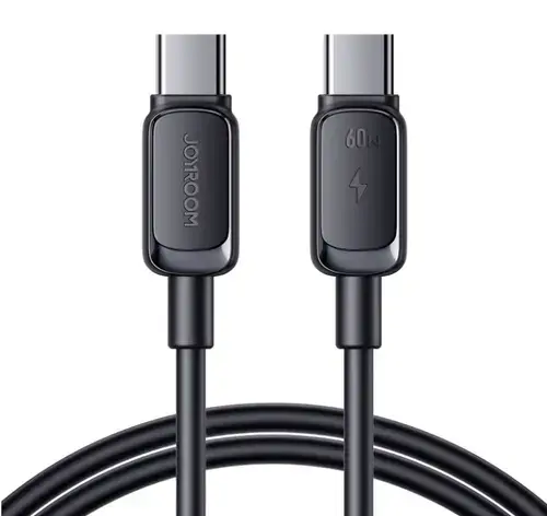 Cablu Date si Incarcare USB-C - USB-C Joyroom A14, 60W, 1.2m, Negru