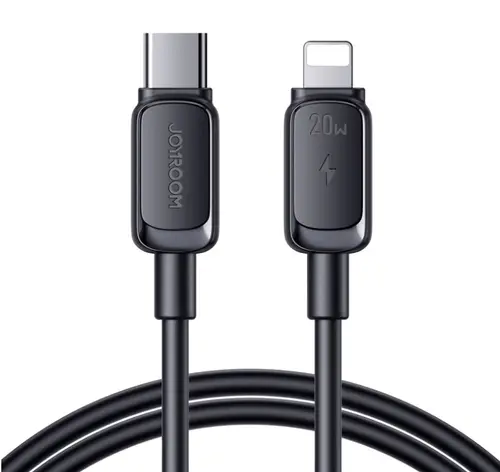Cablu Date si Incarcare USB-C - Lightning Joyroom A14, 20W, 1.2m, Negru