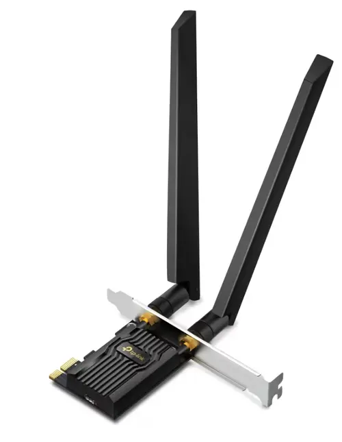 Placa de retea TP-Link Archer TXE72E, AXE5400, Tri-Band, Wi-Fi 6E, Bluetooth 5.3