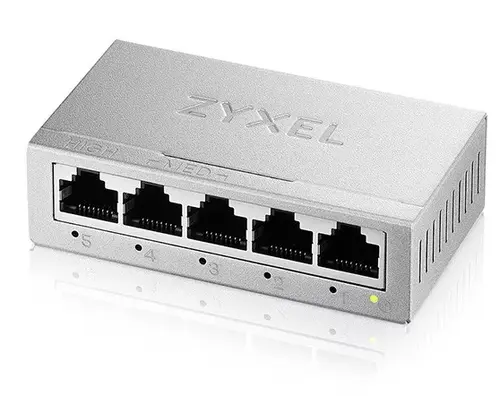 Switch Zyxel GS-105BV5-EU0101F, 5 Porturi, Unmanaged, L2, Gigabit
