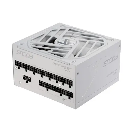 Sursa Seasonic Focus GX-850 White 2024, 80+ Gold, 850W, 12VHPWR, ATX 3.1, Full Modulara