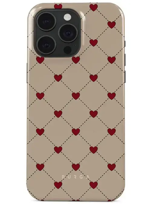 Husa Burga Dual Layer Love Letter iPhone 15 Pro
