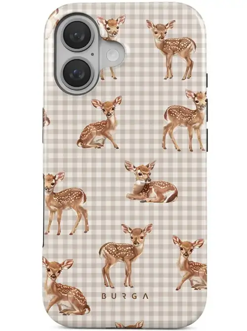Husa Burga Dual Layer Bambi iPhone 16