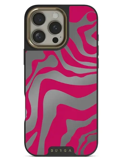 Husa Burga Elite Mirror Magsafe Gold Siren iPhone 16 Pro Max