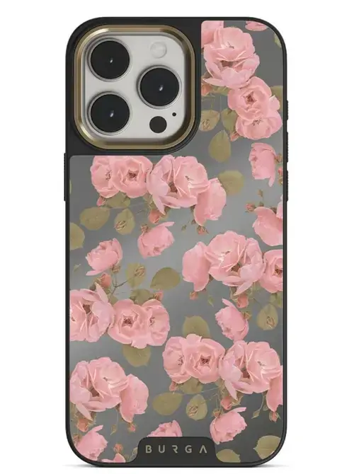 Husa Burga Elite Mirror Magsafe Gold Desert Rose iPhone 15 Pro