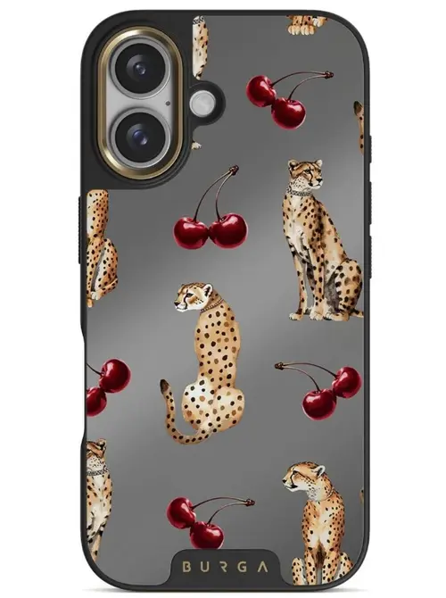 Husa Burga Elite Mirror Magsafe Gold Cougar iPhone 16