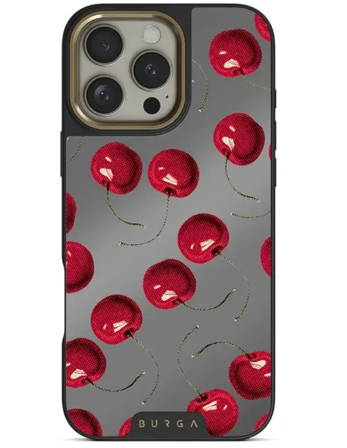 Husa Burga Elite Mirror Magsafe Gold Cherrybomb iPhone 16 Pro