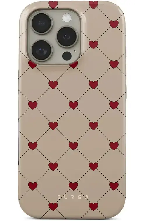 Husa Burga Dual Layer Love Letter iPhone 16 Pro Max