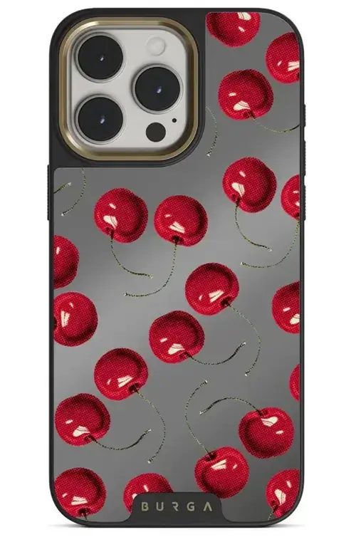 Husa Burga Elite Mirror Magsafe Gold Cherrybomb iPhone 15 Pro