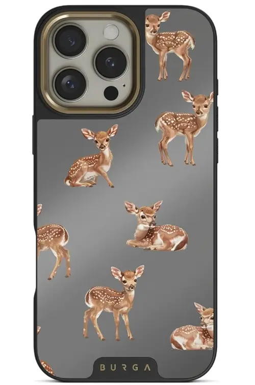 Husa Burga Elite Mirror Magsafe Gold Bambi iPhone 16 Pro