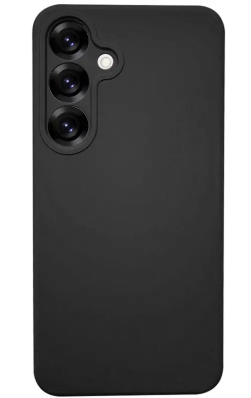 Husa Lemontti Silicon Soft Slim Samsung Galaxy S25 Plus, Negru