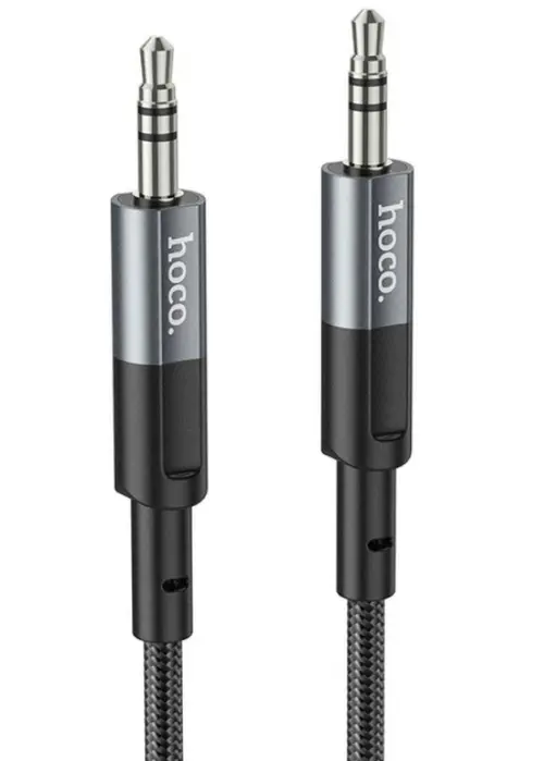 Cablu Audio 3.5mm - 3.5mm HOCO UPA23, 1m, Gri