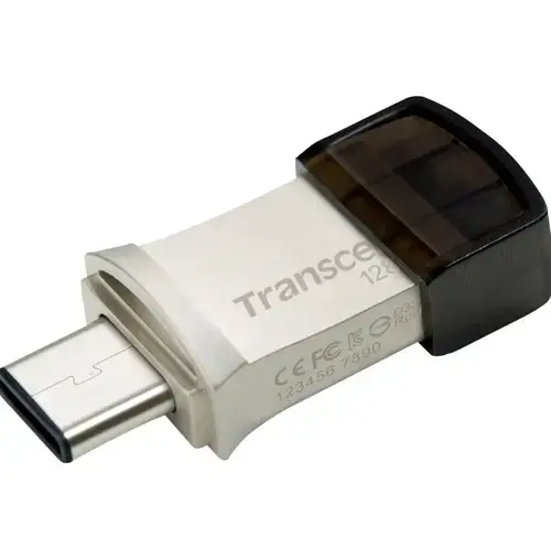 Stick USB Transcend JetFlash 890S    128GB, Typ-C + USB
