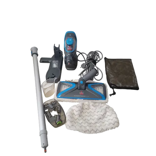 Mop electric cu aburi Bissell PowerFresh SlimSteam, Cap flexibil, Pad dreptunghiular, 1500W
