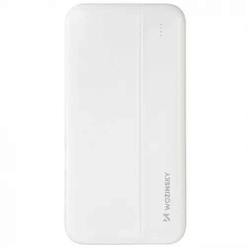 Baterie Externa WZK WPBWE1, 10000mAh, 10W, 2 x USB-A, Alba