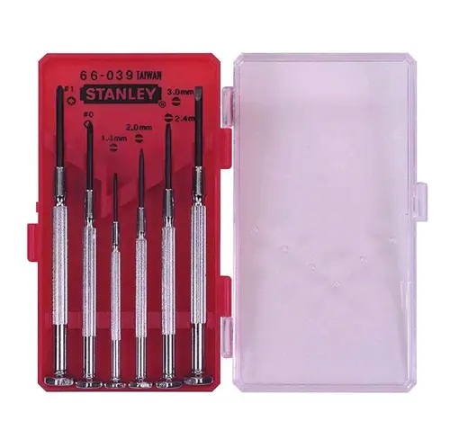 Set 6 surubelnite precizie Stanley 1-66-039