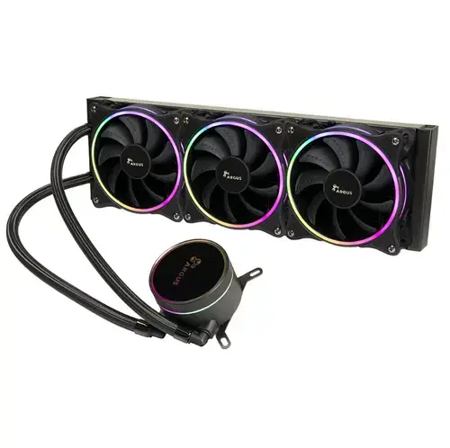 Cooler procesor cu lichid Inter-Tech Iceman LC-360 iluminare aRGB