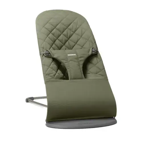 Balansoar copii BabyBjorn 006046A, Bumbac, Greutate maxima 9kg, Verde