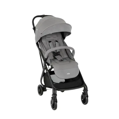Carucior ultracompact Joie Tourist Pebble, 0 - 36 luni, Gri