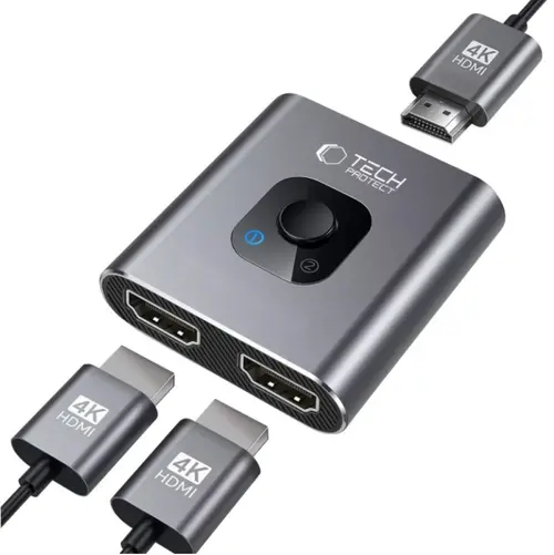 Switch Video Tech-Protect HB07, HDMI - 2 x HDMI, Negru