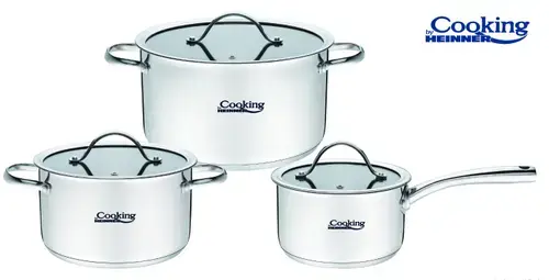 Set Gatit Heinner Anna HR-RLW-6PSC, 6 piese, Inox