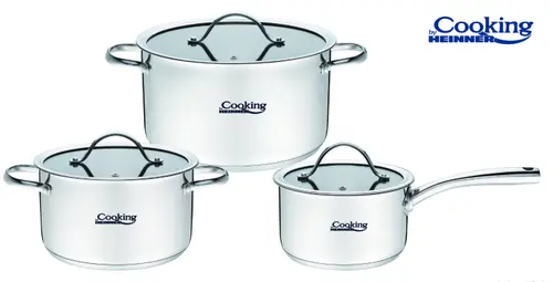 Set Gatit Heinner Anna HR-RLW-6PSC, 6 piese, Inox