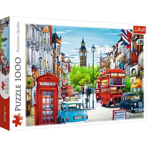 Puzzle Trefl, Strada in Londra, 1000 piese