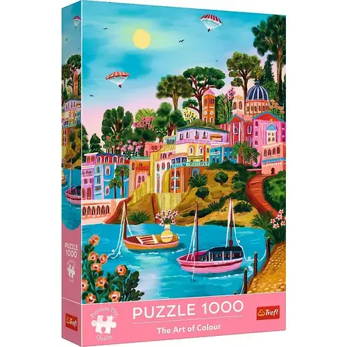 Puzzle Trefl Premium Plus - Syros Grecia, 1000 piese