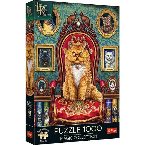 Puzzle Trefl Premium Plus - Iubitor De Pisici, 1000 piese