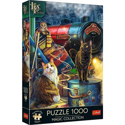 Puzzle Trefl Premium Plus - Expresul Vrajitor, 1000 piese