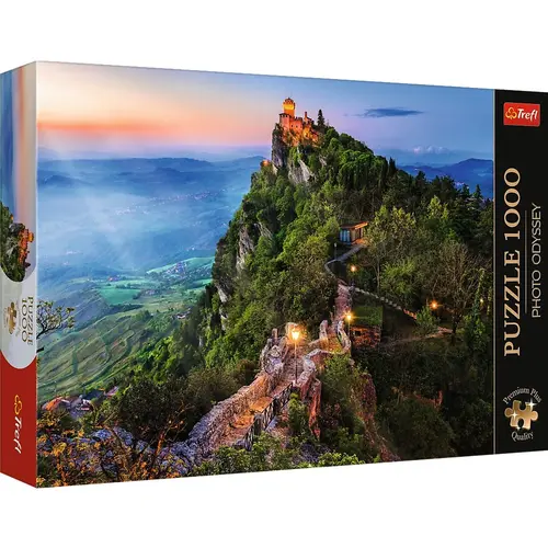 Puzzle Trefl Premium Plus - Photo Odyssey, Turnul Cesta, San Marino, 1000 piese