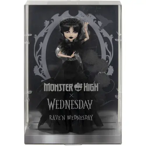 Papusa Monster High - Wednesday, Rave'N Wednesday