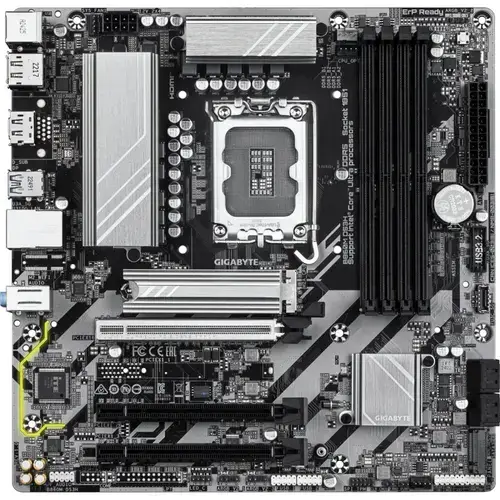 Placa de baza GIGABYTE B860M DS3H, Intel B860, LGA 1851, DDR5, mATX