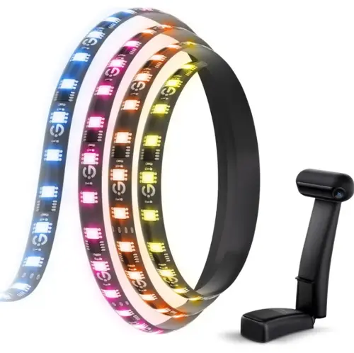 Banda LED inteligenta pentru TV Govee H605C Envisual TV Backlight T2 RGBIC, Wi-Fi, Bluetooth, Dual Camera, 75-85inch