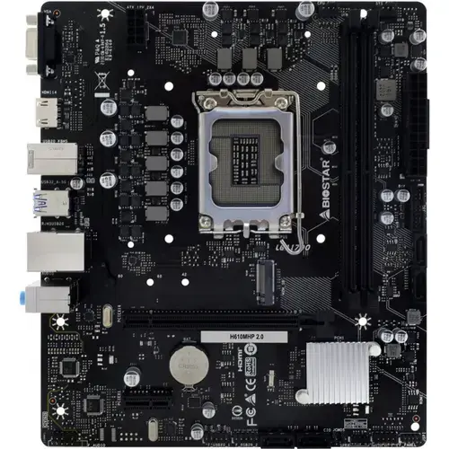 Placa de baza Biostar H610MHP 2.0 DDR4, Intel H610, LGA 1700, mATX